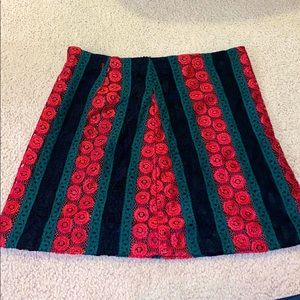 Lace Mini Skirt